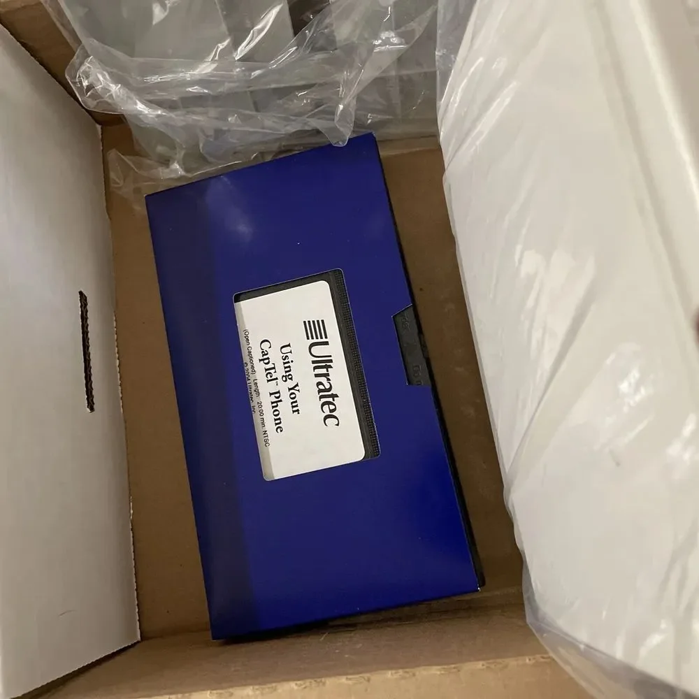 CAPTEL‎ Model 800i Ultratec Closed Caption Phone for the Hearing Impaired NOB